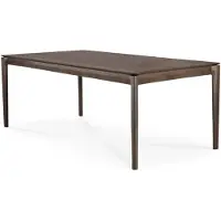 Ethnicraft - Bok Dining Table Brown Oak - 90 x 180 cm - Ruokapöytä - Alain Van Havre - Ruskea - Puu