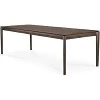 Ethnicraft Bok Ruokapöytä 95x200 cm Ruskeaksi lakattu tammi