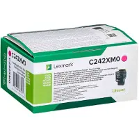 Lexmark C242XM0 XXL -laservärikasetti, magenta