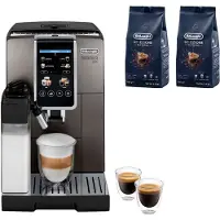 De'Longhi Dinamica Plus kahvinkeitin & 2 kpl kahvipapuja DLSC600