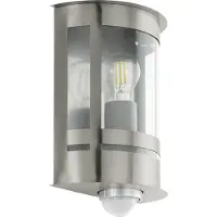 Eglo 97284 - Ulkoseinävalaisin anturilla TRIBANO 1xE27/60W/230V IP44
