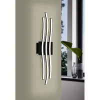 Eglo Roncade LED kattovalaisin 21W 3000K 65cm musta
