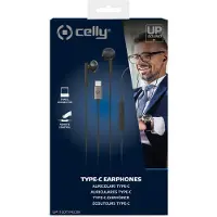 Celly Kuulokkeet UP1100 USB-C Musta