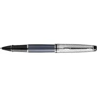 Waterman Expert Deluxe, Harmaa, Metallinen, Musta, Lakka, Hienojakoinen, Molempikätinen, Lahjalaatikko (2187690)