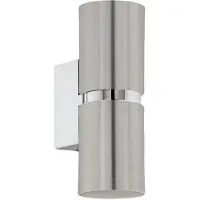 Eglo 96261 - LED-seinävalaisin PASSA 2xGU10/3.3W/230V pyöreä