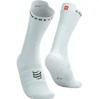 Compressport Pro v4.0 White Socks, Size Size 1