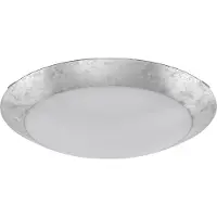 Eglo 98024 - LED-kattovalaisin MONTENOVO LED/16W/230V hopea
