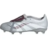 Adidas Predator League Fold-over Tongue Fg/ag Jude Bellingham Chrome Dream - Hopea/legacy Viininpunainen/bordeaux Lapset Limited Edition - Nurmi (Fg), koko 28½