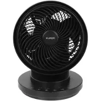 Eurom Vento 3D Comfort pöytätuuletin tilojen jäähdyttämiseen 50 W, 3D-oskillaatiolla, 8 nopeutta, kaukosäädin, musta