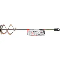 YATO laastinsekoitin 70 x 400 mm HEX kaksois-spiraali 5 - 10 kg