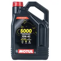Motul Moottoriöljy 5000 4T 10W-40, 4 litraa OSASYNTEETTINEN, LE