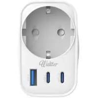 Waltter Eco Seinälaturi+USB usb-seinälaturi