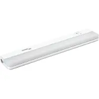 Müller-Licht LED-kaapinalusvalaisin Fida, pituus 60 cm himmennettävä, Valkoinen/opaali, Keittiö, Synteettinen materiaali, Moderni