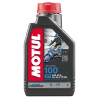 Motul Moottoriöljy 100 2T, 1 Litra MINERAALINEN, 1 LITRA