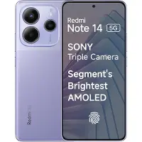 Xiaomi Redmi Note 14 5G 6 Gt/128 Gt Violetti Lavande (Lavender Purple) Kaksois-SIM