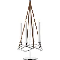 Georg Jensen Season kynttilänjalan pidennin kiiltävä