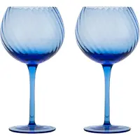 By On Opacity viinilasi 47 cl 2-pack Sininen