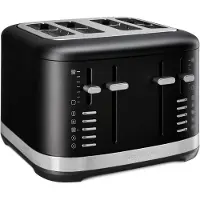 KitchenAid leivänpaahdin 4 viipaletta Black matte