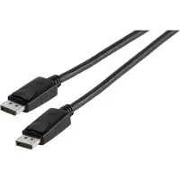 Vivanco Datakaapeli DisplayPort uros - uros 1.8 m, musta