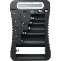Global Goobay LCD Paristotesteri, musta