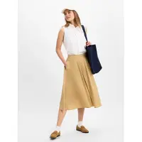 Gant Lightweight Chino Skirt - Beige - 34