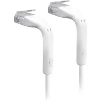 Ubiquiti – UniFi laitekaapeli, Ethernet U/UTP, 0,3 m, taipuisa, ultraohut, valkoinen (U-Cable-Patch-0.3M-RJ45)