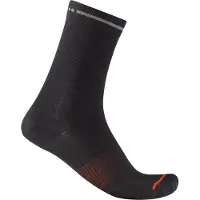 Castelli Premio Evo 18 -pyöräilysukat Musta