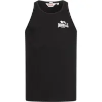 Lonsdale Paita 'Dolton' musta / valkoinen