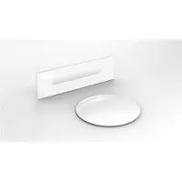 Besco Kylpyamme Navia Glam Silver, 160 x 80 cm, valkoiset yksityiskohdat