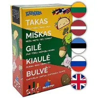 Kadabra Lautapeli Polku: Path Forest Acorn Pig Potato, LT,LV,EE,RU,FI