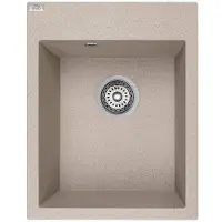 Laveo Graniittinen keittiöallas Monchichi SBO_410Y, beige