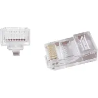 Gembird LC-PTU-01/100, 8P8C RJ45, Läpinäkyvä, U/UTP (UTP), 190 g, 12 mm, 25 mm