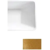 Besco Kylpyamme Evita Glam Gold, 160 x 80 cm, mustat yksityiskohdat