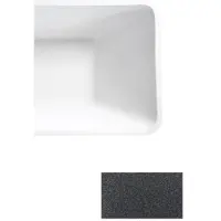 Besco Kylpyamme Evita Glam Graphite, 160 x 80 cm, valkoiset yksityiskohdat