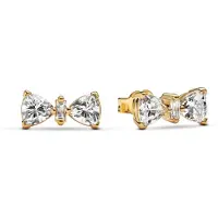 Pandora Timeless kullatut rusetti korvakorut 263507C01