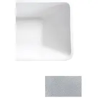 Besco Kylpyamme Evita Glam Silver, 160 x 80 cm, valkoiset yksityiskohdat