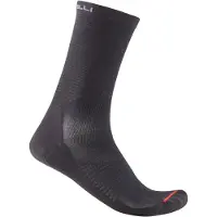 Castelli A/S 18 -pyöräilysukat Musta