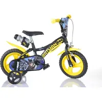Dino Bikes Dino 12" lasten polkupyörä, musta/keltainen