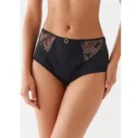 Chantelle Graphic Support High Waisted Support Full Brief - Black - 46