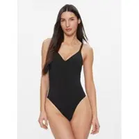 Chantelle Emblem Bikini Wirefree Triangle Spacer Swimsuit - Black - S