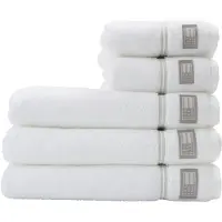 Lexington Hotel pyyheliina 50x70 cm Valkoinen-beige
