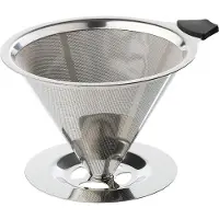 Cilio Kaffefiler Stål - Silver - 10X 13.5CM