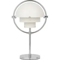 Gubi Multi-Lite kannettava valaisin White semi matt-chrome