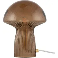 Globen Lighting Fungo pöytävalaisin Special Edition ruskea 20 cm