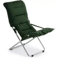 Fiam Fiesta Soft aurinkotuoli Kangas dark green-alumiinirunko