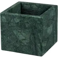 Mette Ditmer Marble kuutio 10x10 cm. Dark forest