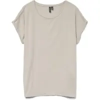 Vero Moda Lava Plain Lurex Strip Lyhythihainen T-paita