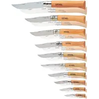 Opinel pocket knife No. 10, stainless steel, 10 cm