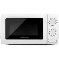 BLACKANDDECKER Black+Decker ES9700030B -mikroaaltouuni, 20 L, 700 W, valkoinen