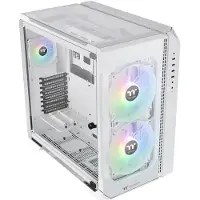 Thermaltake View 51 TG ARGB Snow, Midi Tower, PC, Valkoinen, ATX, EATX, mikro ATX, Mini-ITX, Terästä, Pelaaminen (CA-1Q6-00M6WN-00)